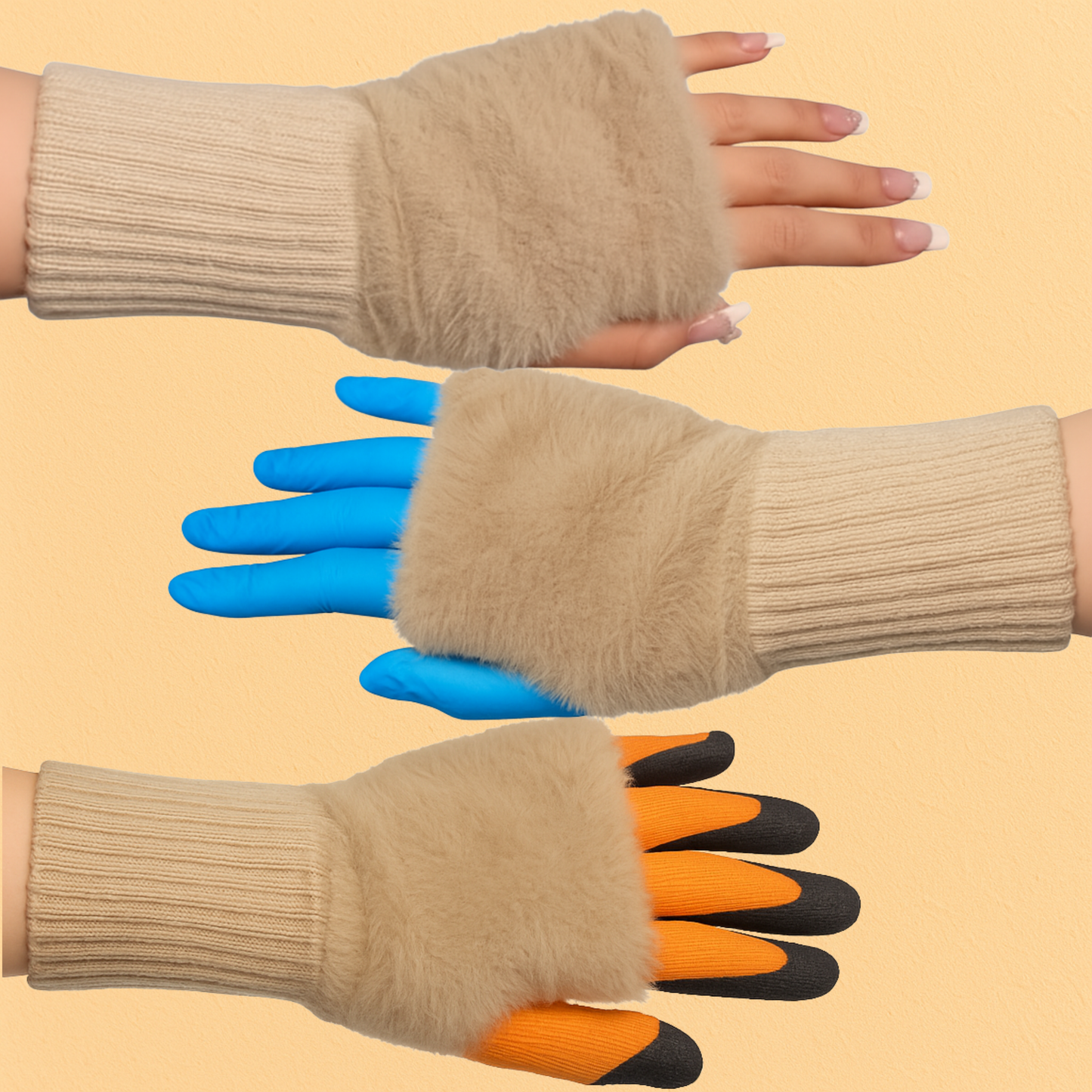 Fingerless Gloves